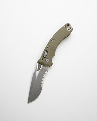 AMPHIBIAN RAM-LOK APOC PART SERR FLUTED OD GREEN G10 (137RL-11APFLGTOD) SERVICE PERSONNAL OFFER