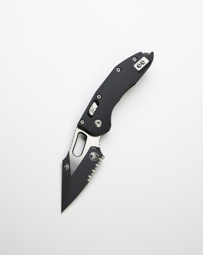 STITCH S/E RAM - LOK BLK PAINTED BLADE FLUTED G-10 BLACK PART SERR (16 –  MTK Inc.