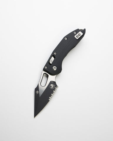 STITCH S/E RAM - LOK BLK PAINTED BLADE FLUTED G-10 BLACK PART SERR (169RL-2FLGTBK) SERVICE PERSONNAL OFFER