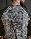 Blood & Iron Baseball Unisex Crew Neck T-Shirt